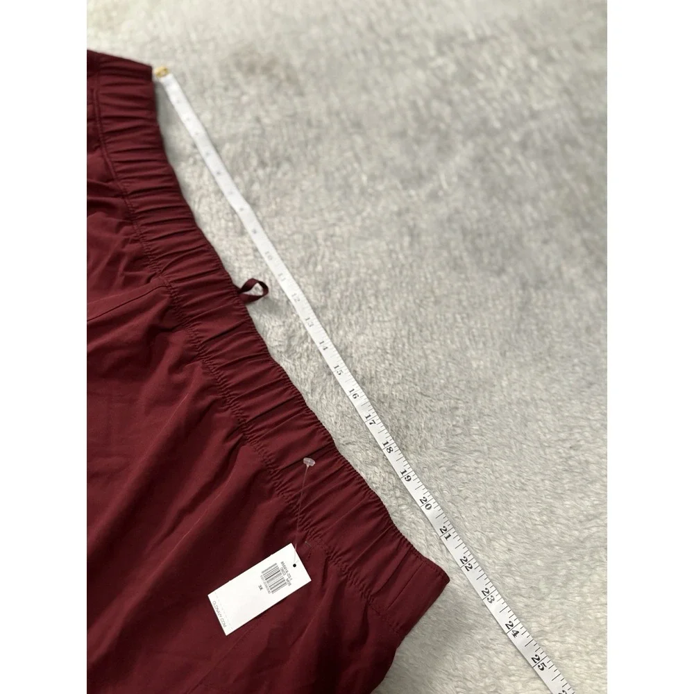 New Old‎ Navy Womens Red Active Quick Dry Shorts Plus Size 3X Bottoms